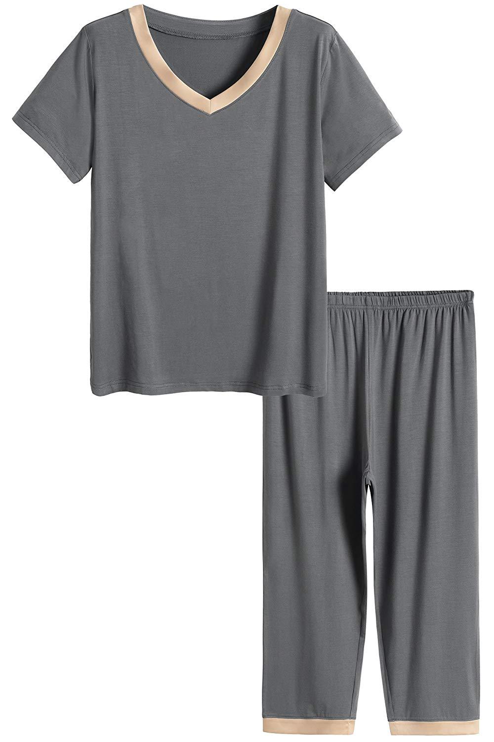 Capri Pants Pajamas Set – Latuza